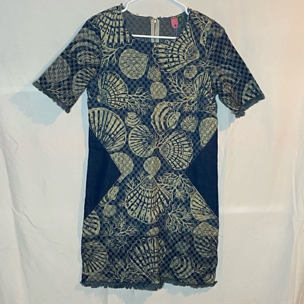 NWT FARM Rio Seashell Dress